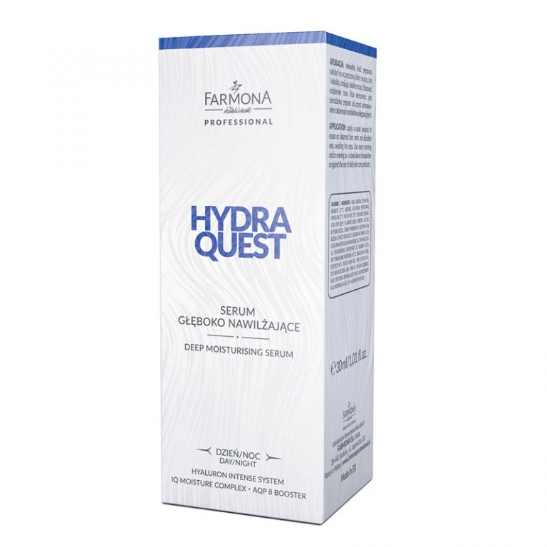 HYDRA QUEST Deep moisturising serum day/night HOME USE 30ml