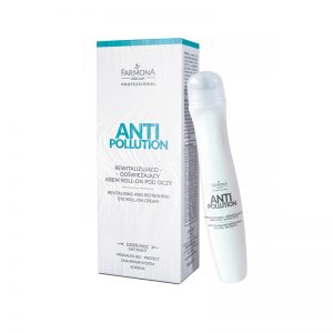ANTI POLLUTION Revitalising and refreshing eye roll – on cream HOME USE 15 ml