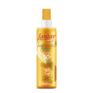 JANTAR SUN Amber waterproof sport suntan milk SPF50+
