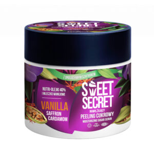 SWEET SECRET Vanilla moisturizing sugar scrub