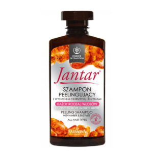 JANTAR Peeling shampoo with amber and enzymes