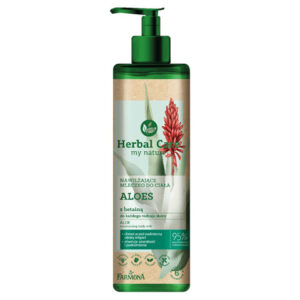 HERBAL CARE Moisturizing body milk ALOES with betaine 400ml