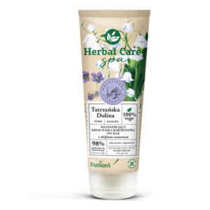 HERBAL CARE SPA Regenerating mud hand cream-mask with pine oil 100 ml