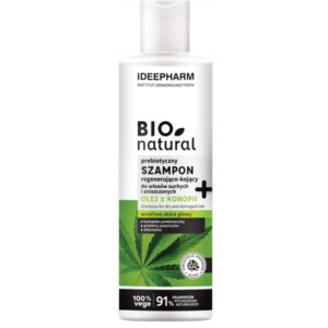 BIO.NATURAL Shampoo with hemp oil for dry and damaged hair 400ml 