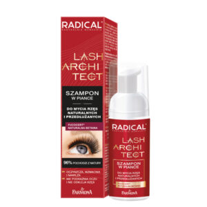 RADICAL LASH ARCHITECT Foam shampoo for natural and extended eyelashes 50ml 