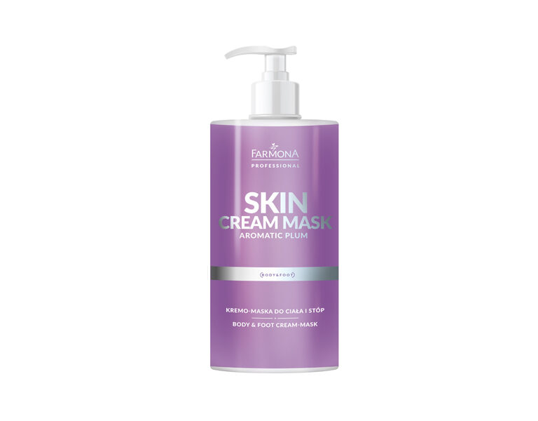 SKIN CREAM MASK AROMATIC PLUM Body&foot cream mask 500ml 