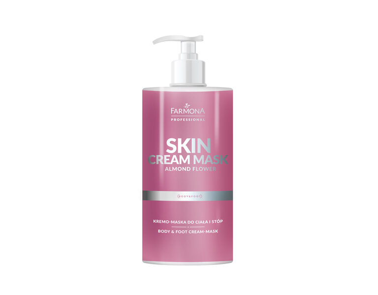 SKIN CREAM MASK ALMOND FLOWER Body&foot cream mask 500ml 