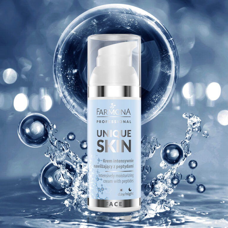 UNIQUE SKIN Intensively moisturizing cream with peptides 50ml 