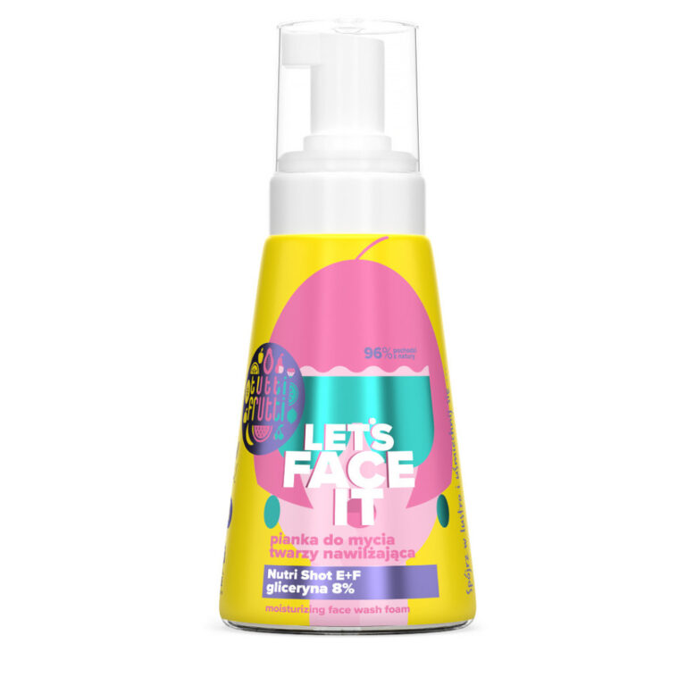 TUTTI FRUTTI Niisutav näopuhastusvaht 8% glütseriiniga + Nutri Shot E+F 250ml