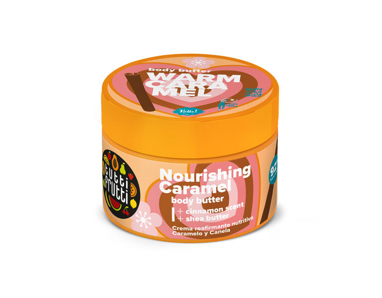 TUTTI FRUTTI Nourishing body butter Caramel & Cinnamon 200ml 