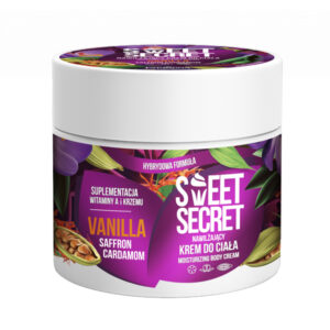 SWEET SECRET Vanilla moisturizing body cream 