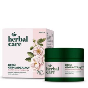 HERBAL CARE Noorendav kreem hüaluroonhappe ja roosiõitega 50ml
