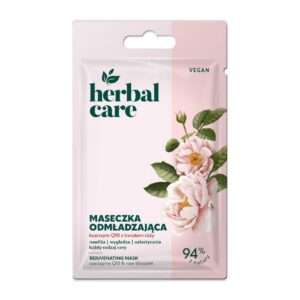HERBAL CARE Noorendav mask koensüümi Q10 ja roosiõiega 7g
