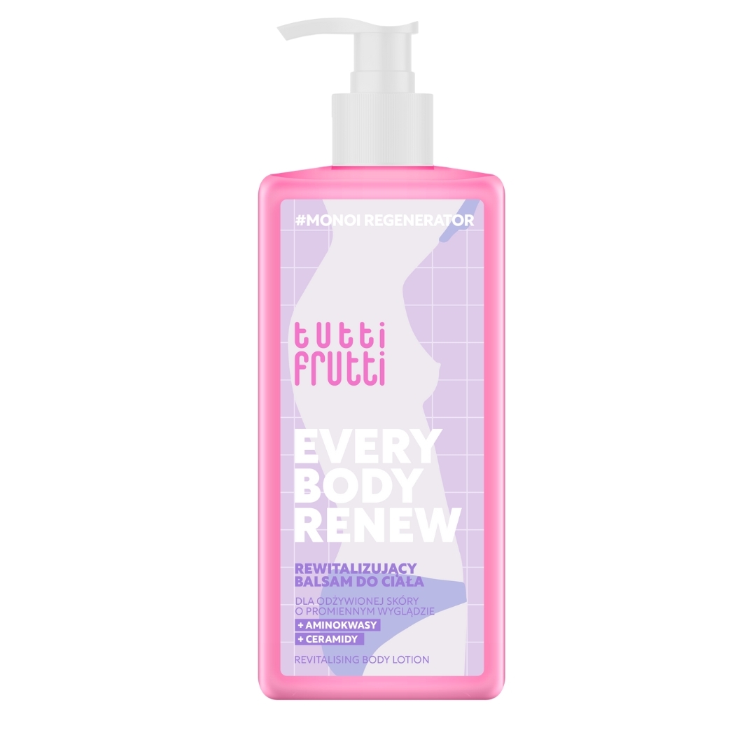 TUTTI FRUTTI Elustav kehakreem aminohapete ja keramiididega 250ml