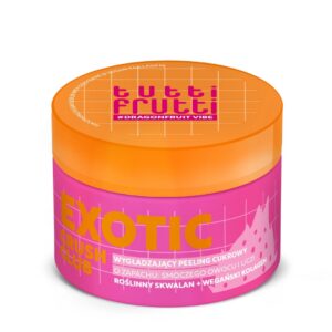 TUTTI FRUTTI DragonfruitVibe siluv suhkrukoorija + skvalaan + kollageen 250gr
